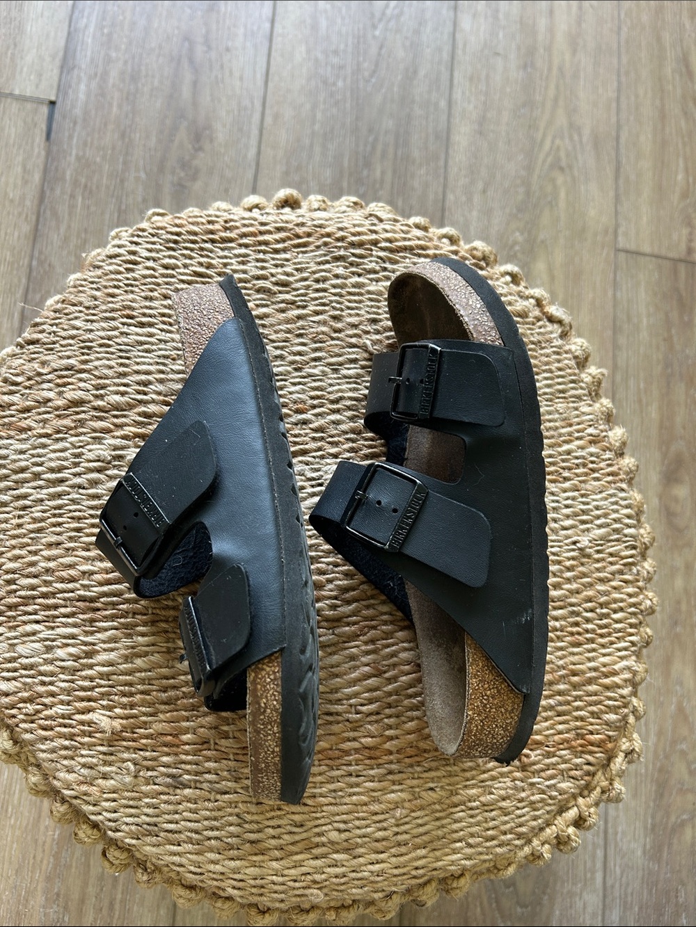 Arizona Soft Footbed Birkenstocks-Flor 37 - Picture 5 of 6